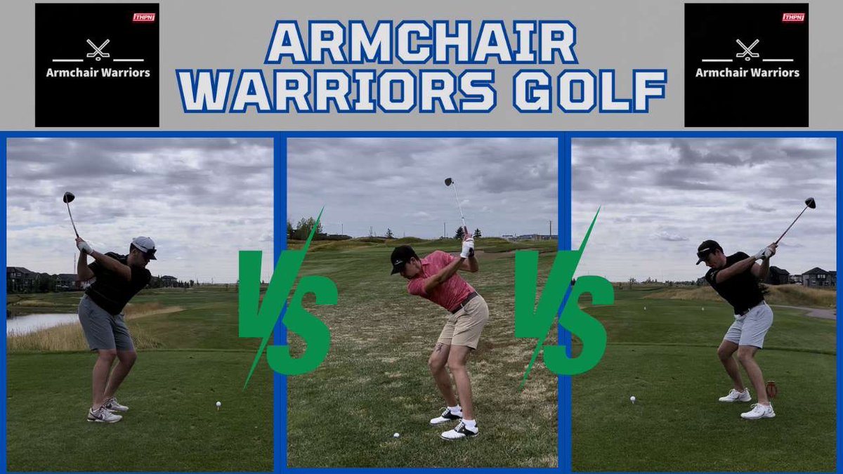 The boys hit the links this week!
#golf 
youtube.com/@armchairwarri…