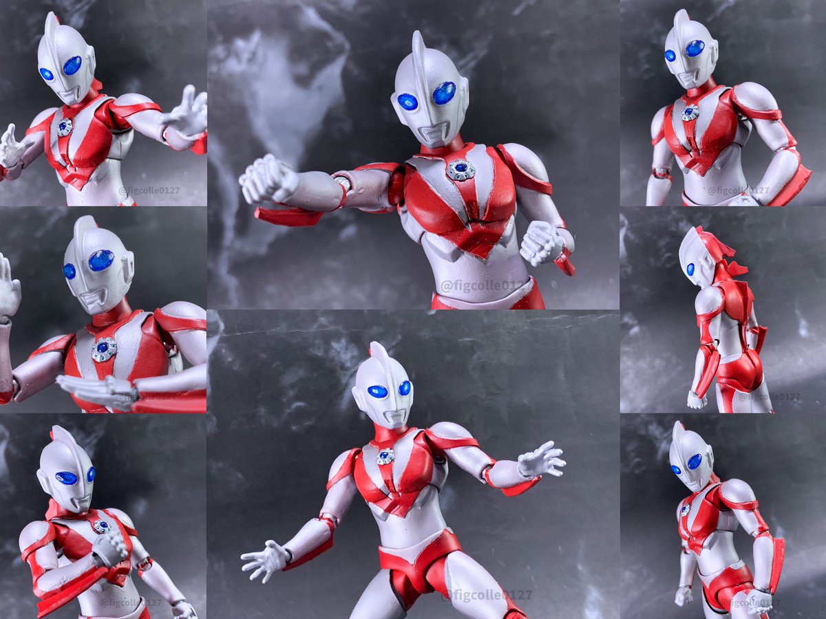 figcolle0127's tweet photo. 「ウルトラマンパワード ver.2」
S.H.F. 改造

この夏にミトヒでお会いできた感動・感謝の気持ちを込めて制作。以前制作したが、今回は「リブット」を使用し、頭部を旧ソフビを複製、両目やカラータイマーをクリア化、エフェクトパーツなどを再現。お会いできたパワードに、なるべく近づけるように。 https://t.co/M0kZLd0MPM