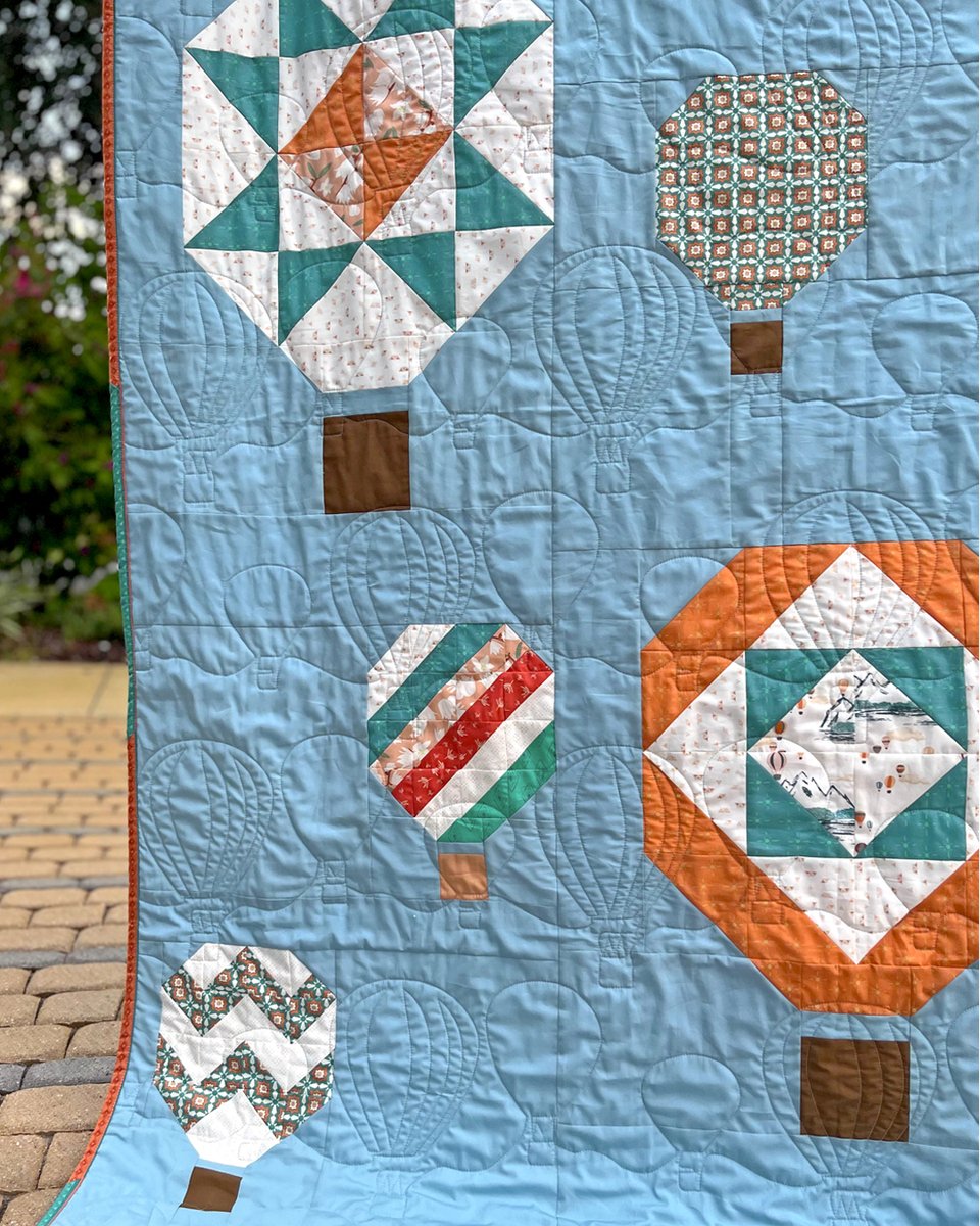 ArtGalleryFab's tweet photo. ✨ Nothing screams adventure quite like the Fiesta in the Sky quilt pattern, designed by the talented Becca Plymale with her collection 'Land of Enchantment'! https://t.co/U4nOcOryzv

#ArtGalleryFabrics #AGFLandOfEnchantment #QuiltingJourney #FabricFun https://t.co/fxuCYcWGH5