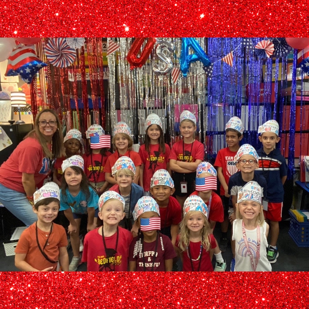 RedfieldSUSD's tweet photo. First Grade USA Celebration! https://t.co/MGSPFBRMFP