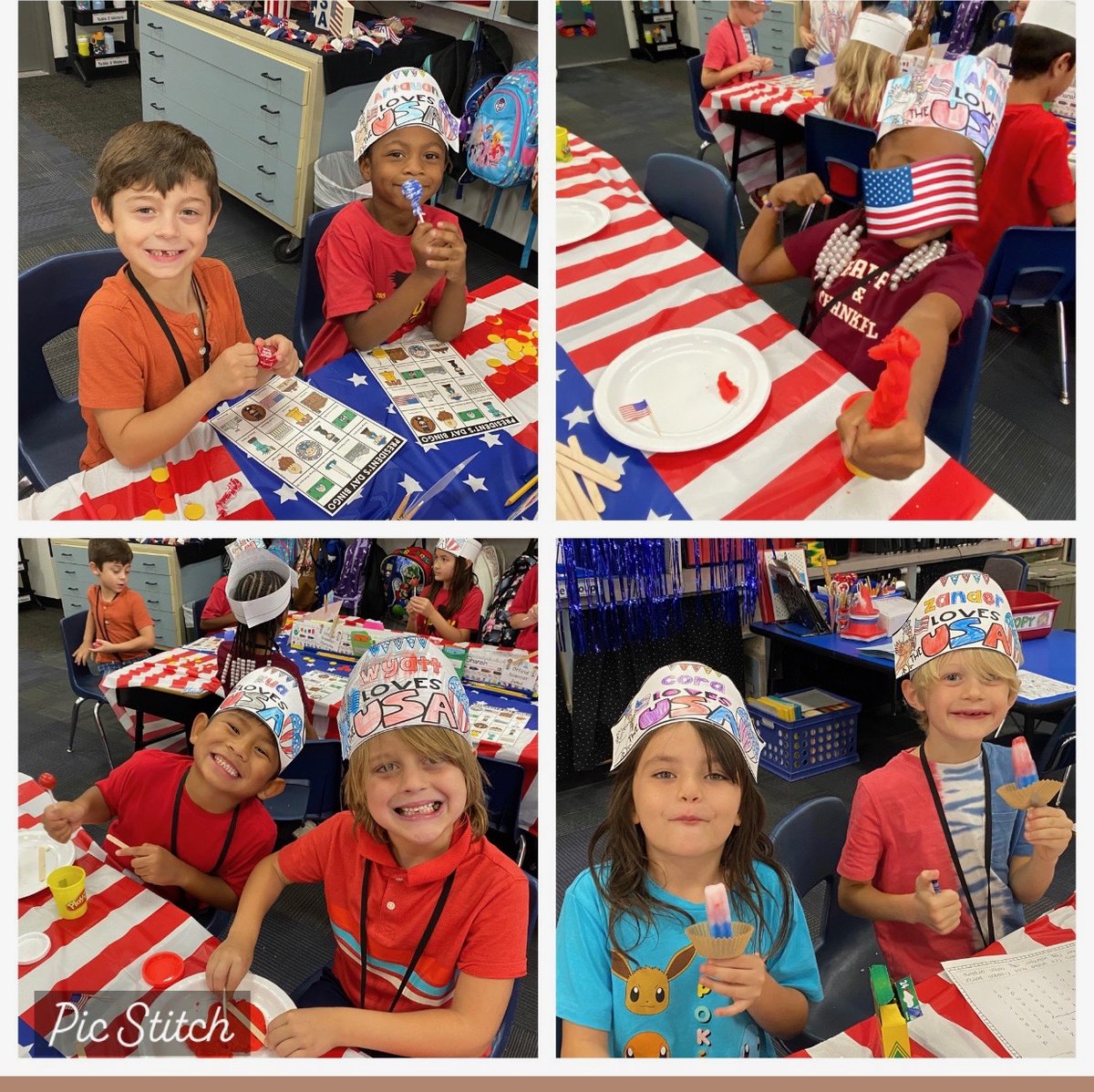 RedfieldSUSD's tweet photo. First Grade USA Celebration! https://t.co/MGSPFBRMFP