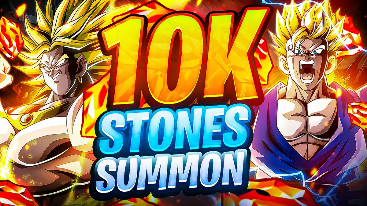 LIKE and REPOST for guaranteed Zeno animation on your 5th multi summon! #DokkanBattle
Over 10k Stones READY for LR Broly &amp; Gohan Worldwide Part 2 Celebration

(link in replies)
⬇️⬇️⬇️⬇️⬇️