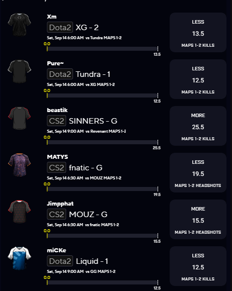 DOTA + CS FLEX FRIDAY 🔥🔥🔥

WE ARE DUE FOR THAT 25X 📈

$50 TO SOMEONE WHO LIKES + RT WHEN WE SWEEP 🧹👇

#PrizePicks #GamblingX