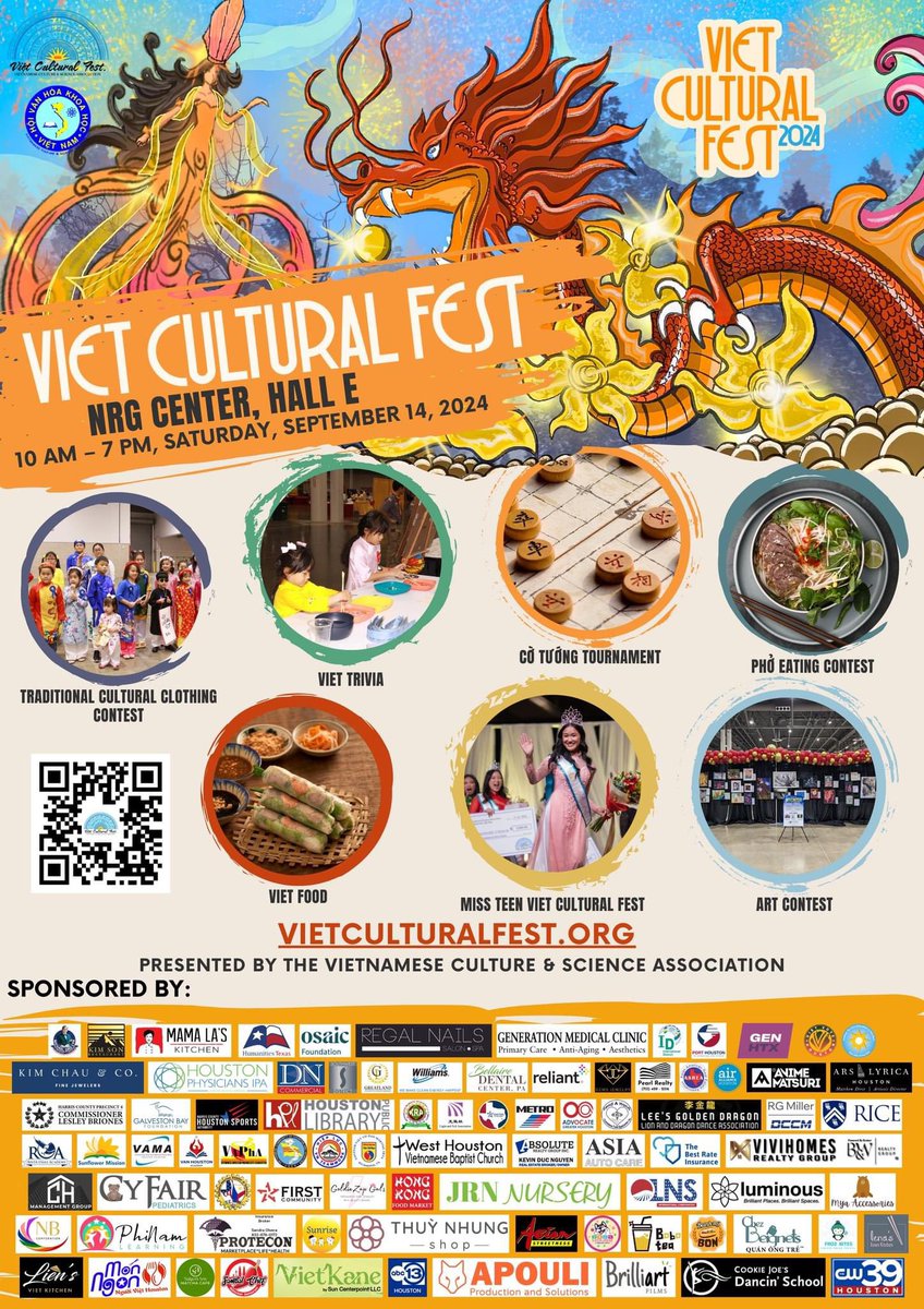 RosieABC13's tweet photo. Join us tomorrow at the NRG Center from 10 a.m. to 7 p.m. for the largest Vietnamese festival in Texas! 🎉 

Jason and I will be emceeing the Miss Teen Viet Cultural Fest pageant again 👑 See you there!

For more info about tickets, parking, etc. 🔽
https://t.co/053Reg58UJ https://t.co/e3HaXmIksh