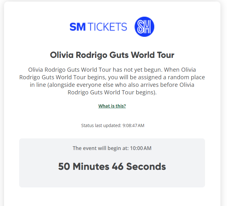 saphy_assists's tweet photo. LFB // TICKETING ASSISTANCE
Last call for

Olivia Rodrigo GUTS Tour Pasabuy! Accepting until 9:40 only.

Price indicated in the form
https://t.co/IacBSb9v1s
📩📩

#GUTSTourManila #OliviaRodrigoinManila https://t.co/h9GyGnVpH3
