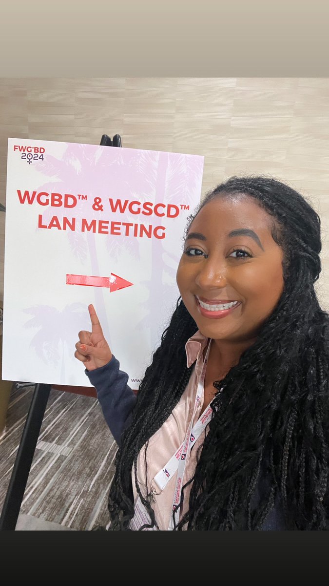 Dr. Bria Carrithers, M.D., M.S. (@lifewithdrbria) on Twitter photo VERY exciting work being done by <a href="/fwgbd/">FWGBD</a> & I am so glad to be representing <a href="/YaleMed/">Yale School of Medicine</a> <a href="/YaleHemOnc/">Yale Hematology Oncology Fellows</a> this year!
Women and girls with blood disorders, especially SCD, deserve to have adequate and equitable care throughout their lifespan & we are here to support them! #FWGBD24 VERY exciting work being done by <a href="/fwgbd/">FWGBD</a> & I am so glad to be representing <a href="/YaleMed/">Yale School of Medicine</a> <a href="/YaleHemOnc/">Yale Hematology Oncology Fellows</a> this year!
Women and girls with blood disorders, especially SCD, deserve to have adequate and equitable care throughout their lifespan & we are here to support them! #FWGBD24