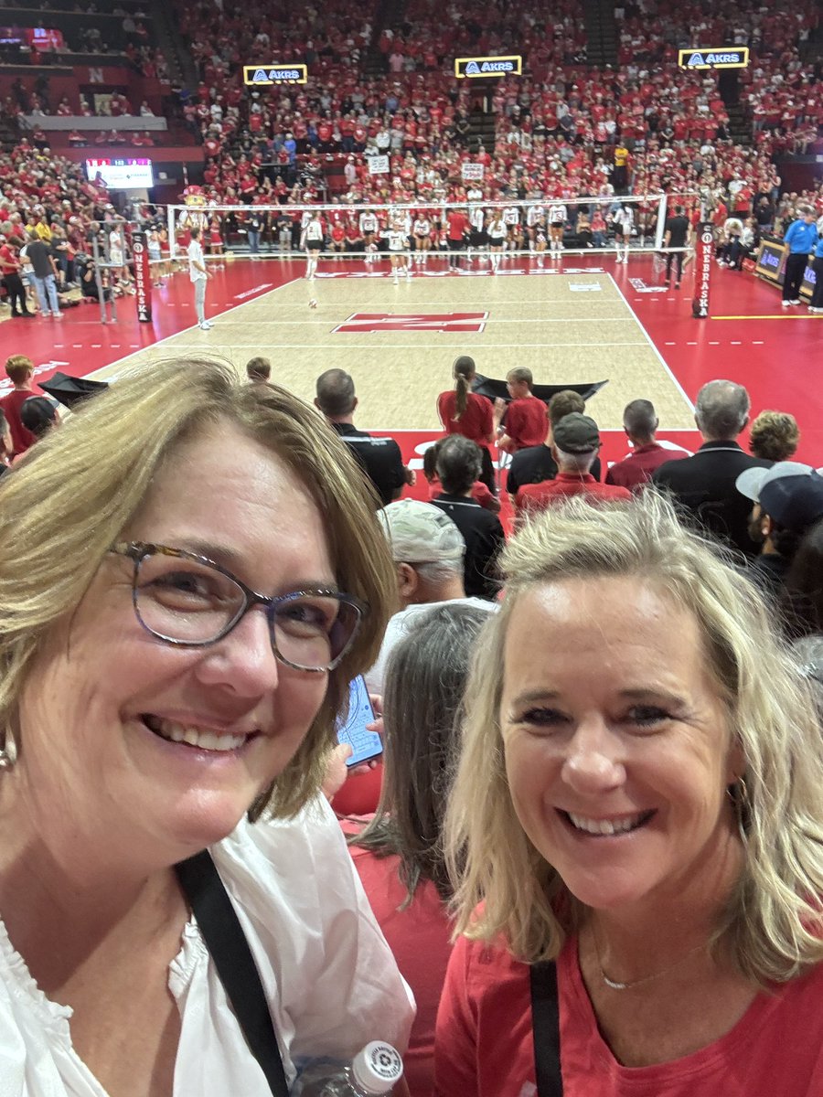 GBR!!  Always great to see our #Huskers play! <a href="/jackieediger/">Jackie Ediger</a>