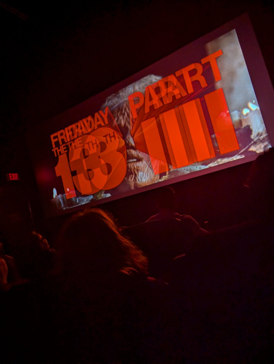 BadGuyRob's tweet image. So happy I finally got to see Friday the 13th Part III in 3D!  Thanks #TerraceTheater! #fridaythethirteenth