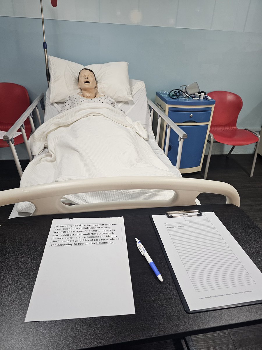 All set for the last day of OSCES.  Good luck, students!