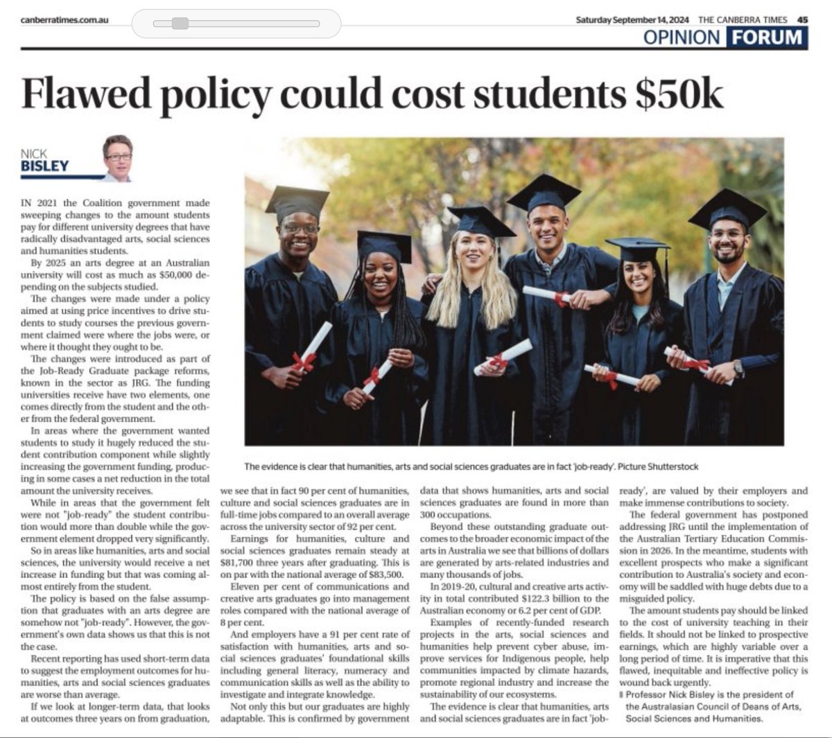 Nick Bisley (@nickbisley) on Twitter photo My piece on the need to change the JRG liberated from the paywall ā¦<a href="/auDASSH/">Deans of Arts, Social Sciences and Humanities</a>ā© My piece on the need to change the JRG liberated from the paywall ā¦<a href="/auDASSH/">Deans of Arts, Social Sciences and Humanities</a>ā©