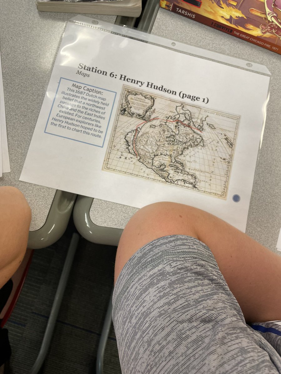 Explorer Stations! Instead of only reading our textbook to learn about the sponsors, motives, routes, and impacts of exploration, we started with primary sources. Then we asked “how do they compare to each other?” <a href="/OPSSocStudies/">OPS Social Studies</a>
