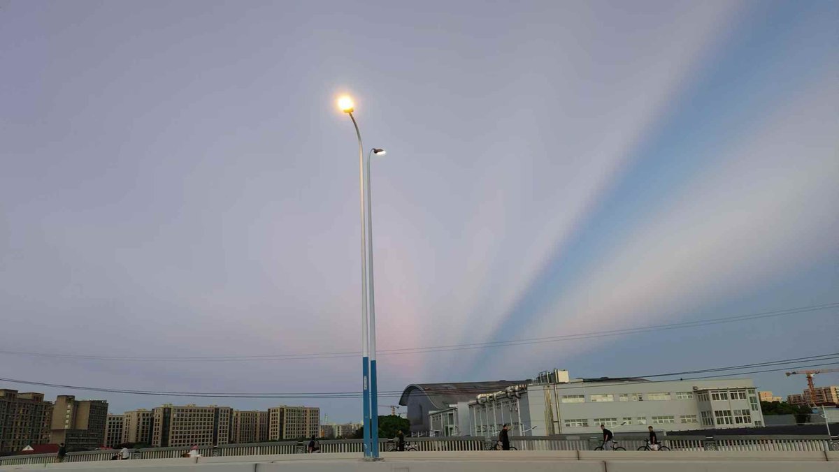 昨天上海的云霞