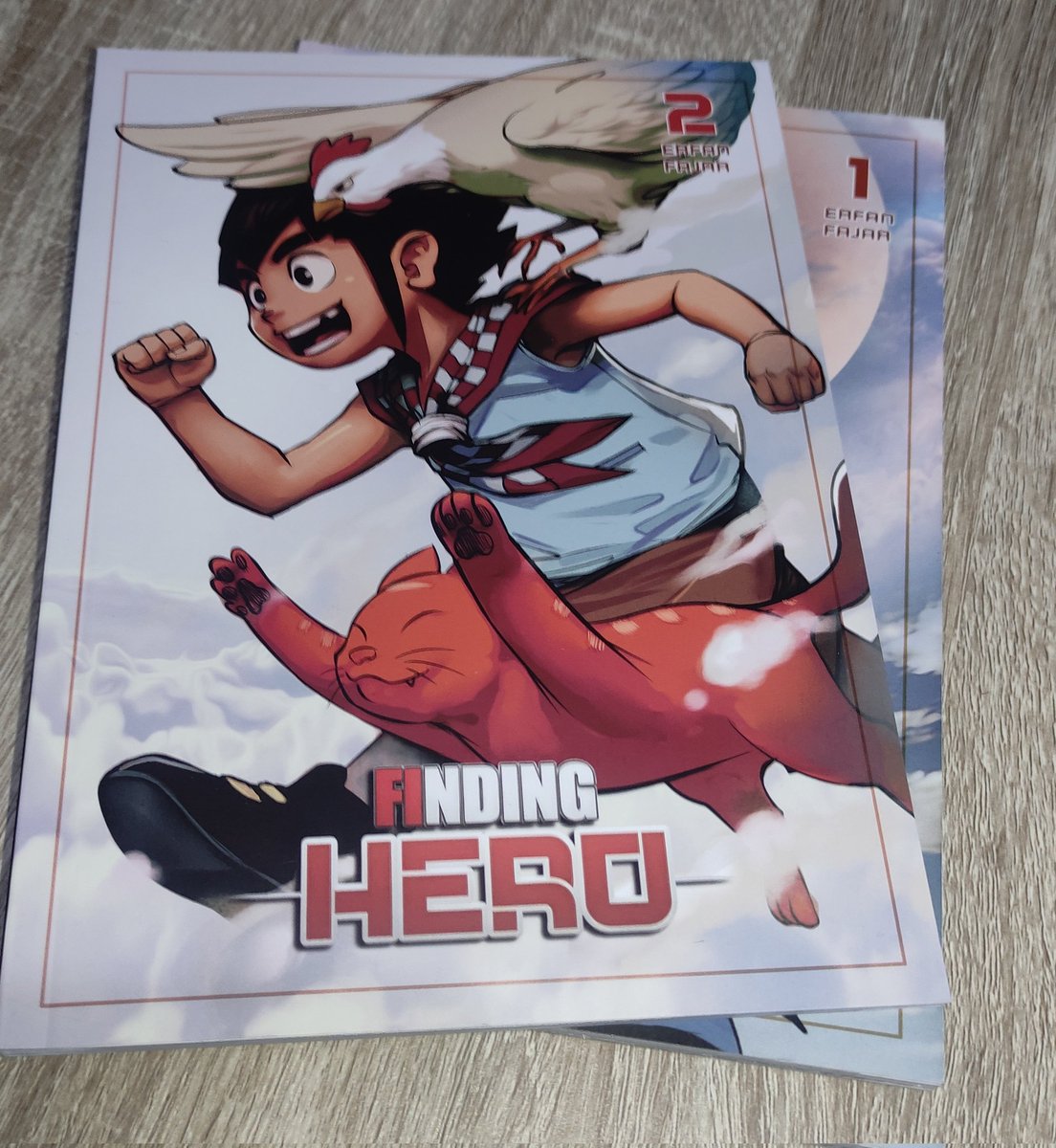 erufan's tweet photo. PO Finding Hero 2 tinggal 2 hari lagi gaes, besok terakhir ya.
Ada paket komplit Finding Hero 1+2 ada juga kaosnya.
Yang belom checkout monggo.
https://t.co/XhNRMEWhah
Paket + kaos
https://t.co/UcQoPY622g https://t.co/81jOLfb5h1