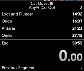 BystanderTim's tweet image. Cat Quest 3 Co-op record!