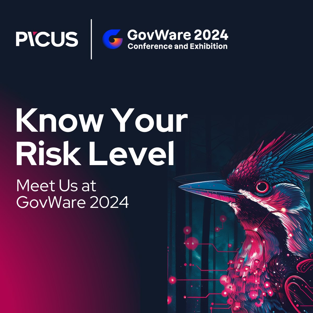 PicusSecurity's tweet image. At Picus Security, we enable teams to continuously validate their risk in real-time. Join us at GovWare 2024, Booth #P26, and learn how our platform gives you the clarity you need to take control of your security posture.

👉 hubs.li/Q02Ps3Yn0

#GovWare #KnowYourRisk