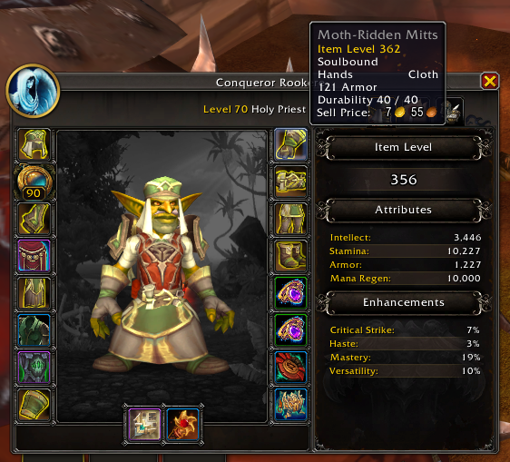 One of these can queue for TWW dungeons, the other cannot