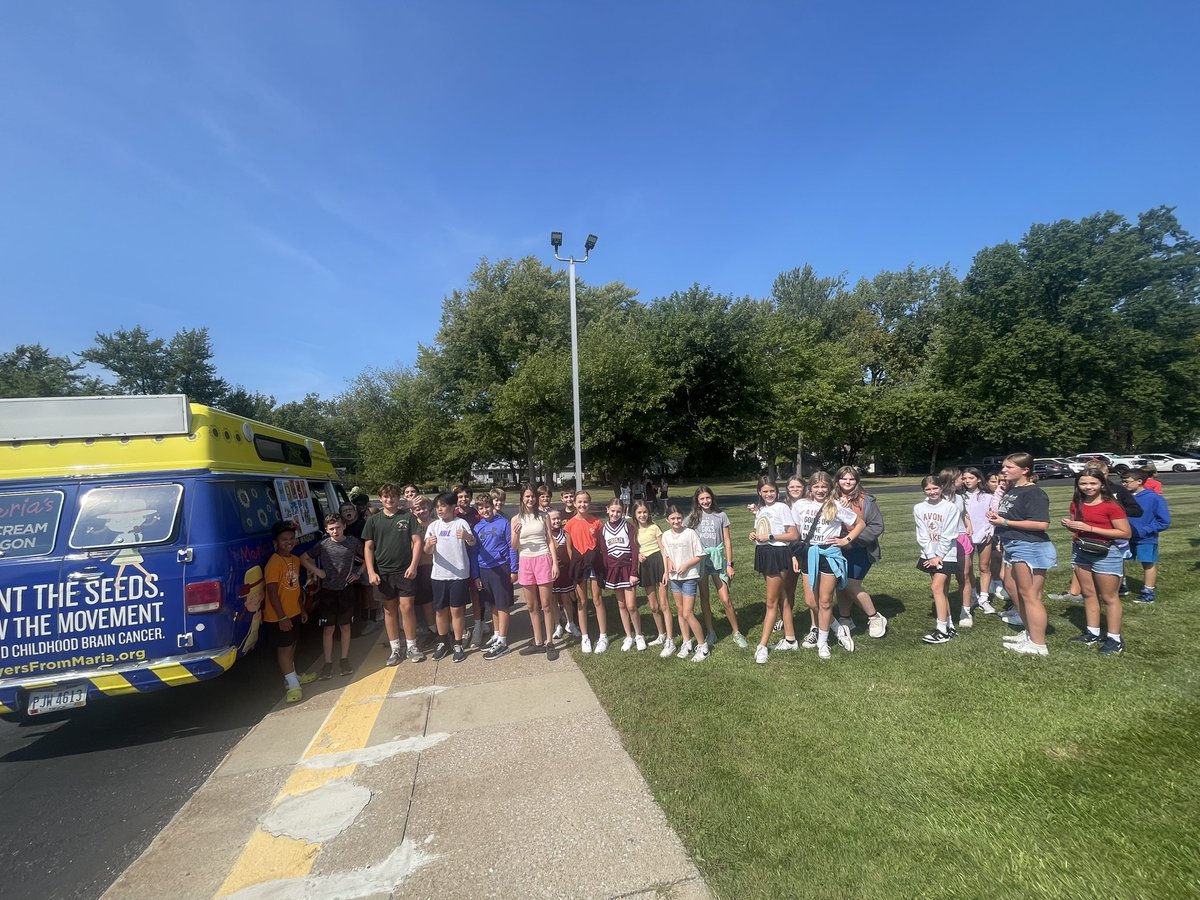 Theresa Lengel (@troyintal) on Twitter photo Great day for The Prayers for Maria ice cream truck. Supporting Childhood Cancer Awareness Month. <a href="/ChildhoodCancer/">Childhood Cancer</a> <a href="/AvonLakeSchools/">Avon Lake Schools</a> Great day for The Prayers for Maria ice cream truck. Supporting Childhood Cancer Awareness Month. <a href="/ChildhoodCancer/">Childhood Cancer</a> <a href="/AvonLakeSchools/">Avon Lake Schools</a>