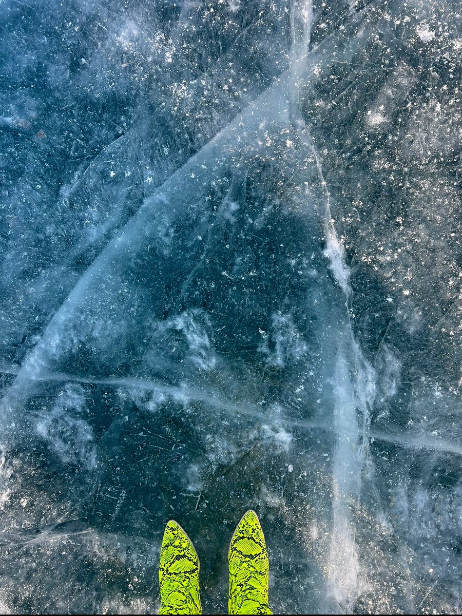 DaniKind's tweet photo. Calgary is such a magical place to film. And we shot on an actual frozen lake! I got to see @gregisin  run across it like a God Damn track Star! #WynonnaEarpVengeance #Tubi https://t.co/MeG5dxpY1Y
