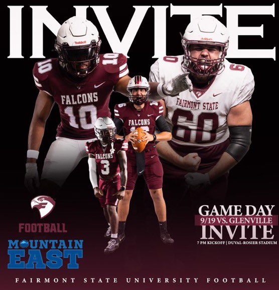 Thanks for the game day invite <a href="/FairmontStateFB/">Fairmont State Football</a> <a href="/THEcoach5_/">Kal-El Statham</a>