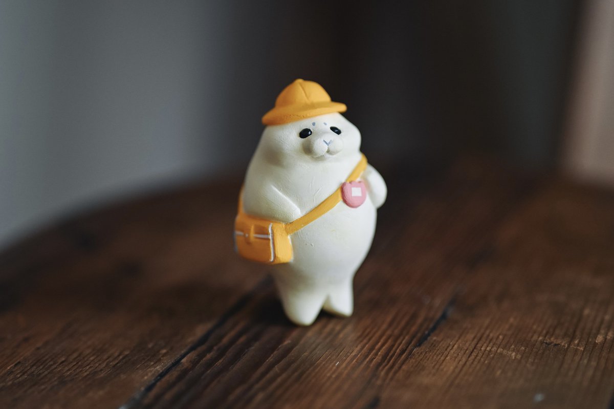 【ハンドメイド】あざらし幼稚園 もっちり動物造形作家もんとみ 幼稚園に通うアザラシの置物を作りました