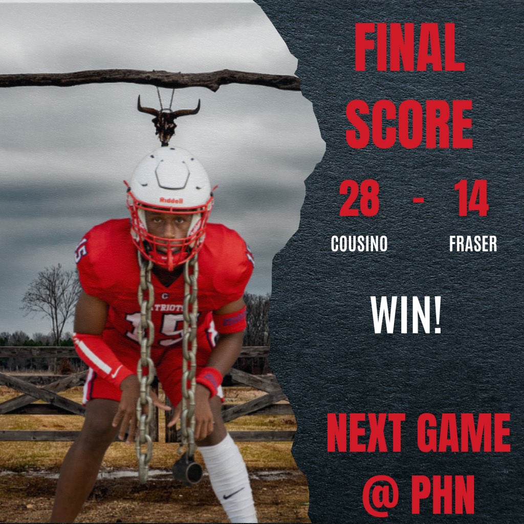 Cousino Patriots Football (@gopatsgo) on Twitter photo 
