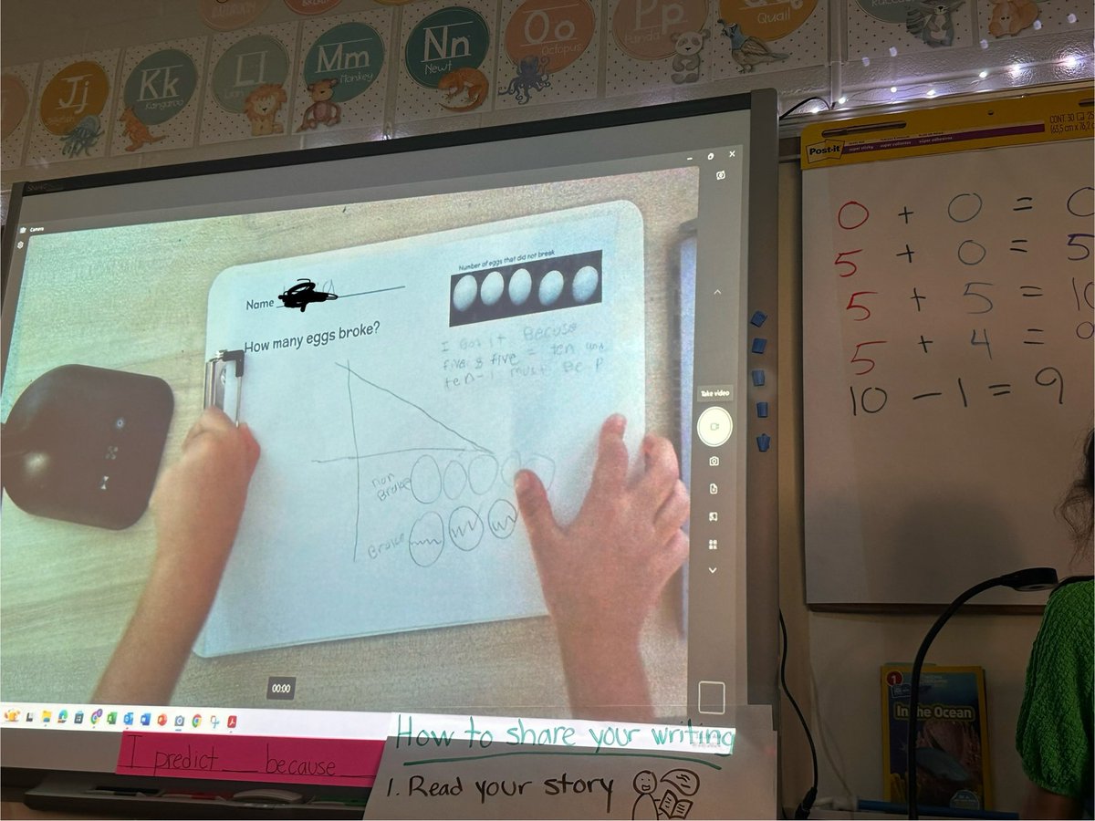 I always love a good math task! <a href="/WoodburnES_1st/">Woodburn First Grade</a> graders worked hard to show their thinking around decomposing the number 9. Their strategies were purposefully shared in order to compare differences and similarities in their solutions.