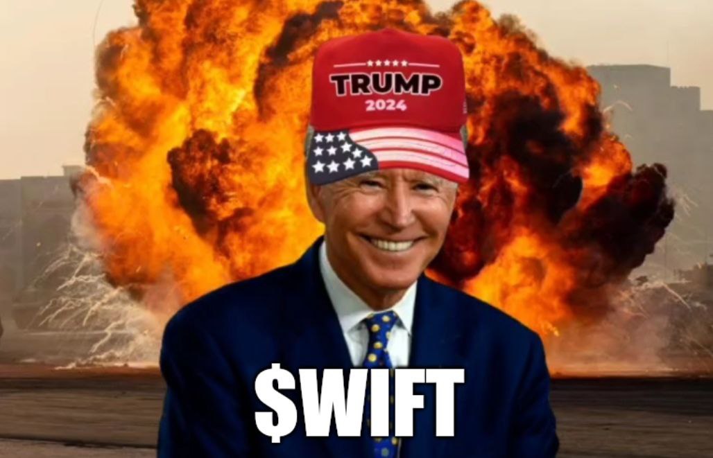 1.5% OF SUPPLY HAS BEEN BURNED.  JUST LIKE BIDEN'S BURNING LOVE FOR TRUMP HATS!

$WIFT BidenWifTrumpHat 

etherscan.io/tx/0xae3f0eeaa…