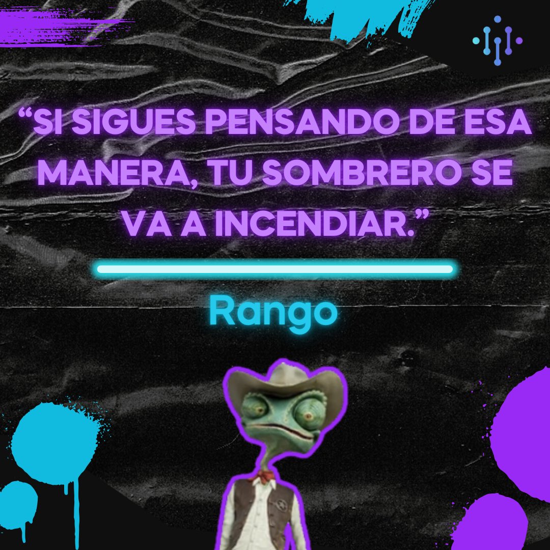 MetaMetricsMx's tweet photo. 🔏 Hoy recordamos a #Rango en la #FraseGeek ✨ del día.
¿Conoces la película y el personaje?
#quotes #cine #movie #legends #hollywood #films https://t.co/ktTMLKTTKi
