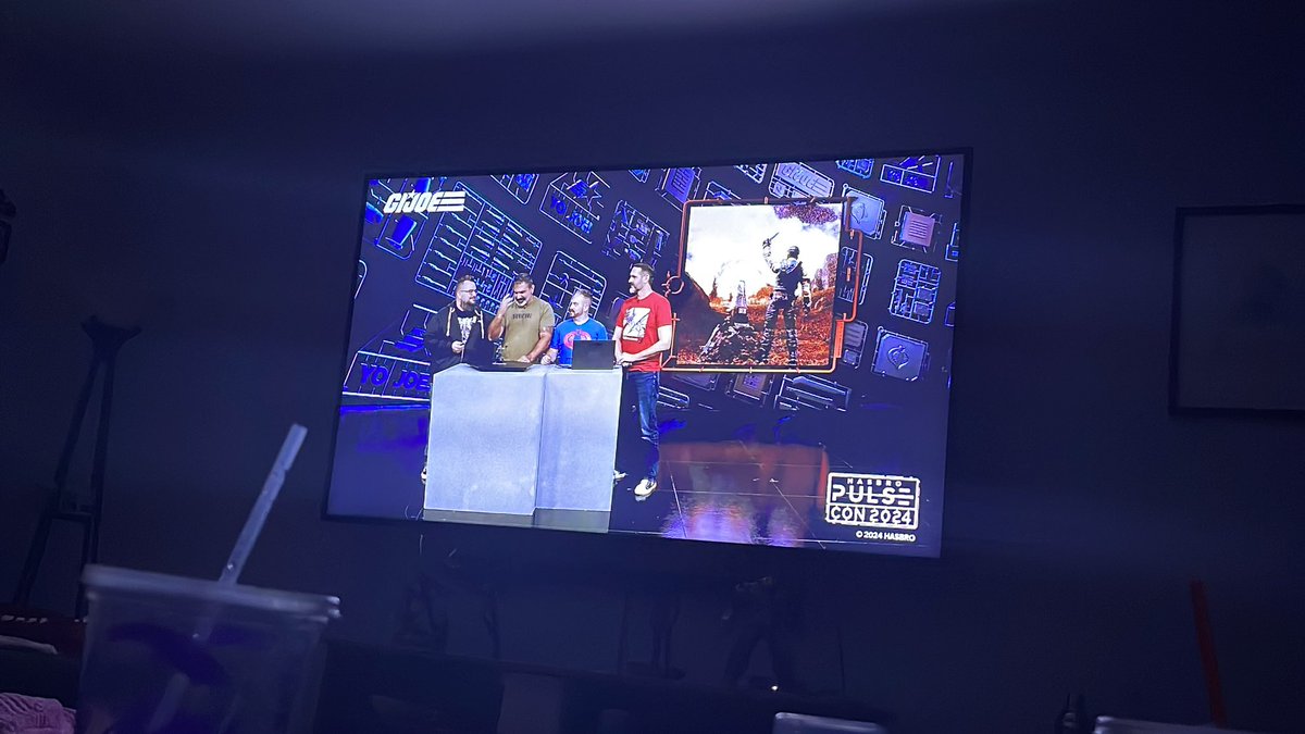 TheBearded_Sumo's tweet image. Finally home from work. I’m about enjoy hasbro pulse con. 
And hopefully I can preorder some rumored figures #HasbroPulseCon2024 #GIJoenation