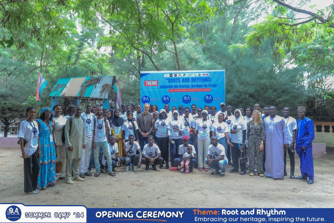 sleadershipacc's tweet photo. Highlights from the opening ceremony of the SLA’24 summer camp. 

#slasummercamp2024
#RootsAndRhythms https://t.co/mMeJe00Sbd