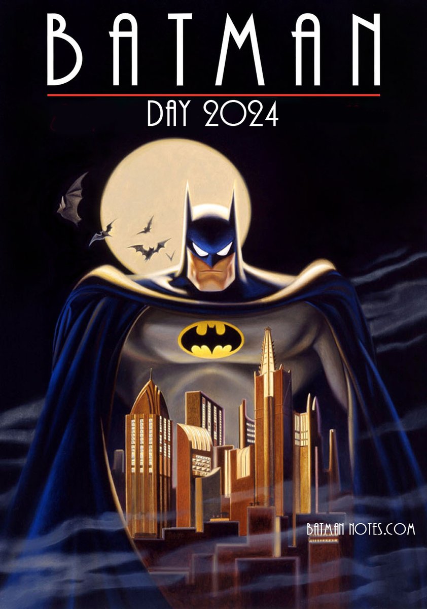BatmanNotes's tweet photo. Happy Batman Day! 
What's your favorite thing about Batman? https://t.co/aFNQ4f9xyv
