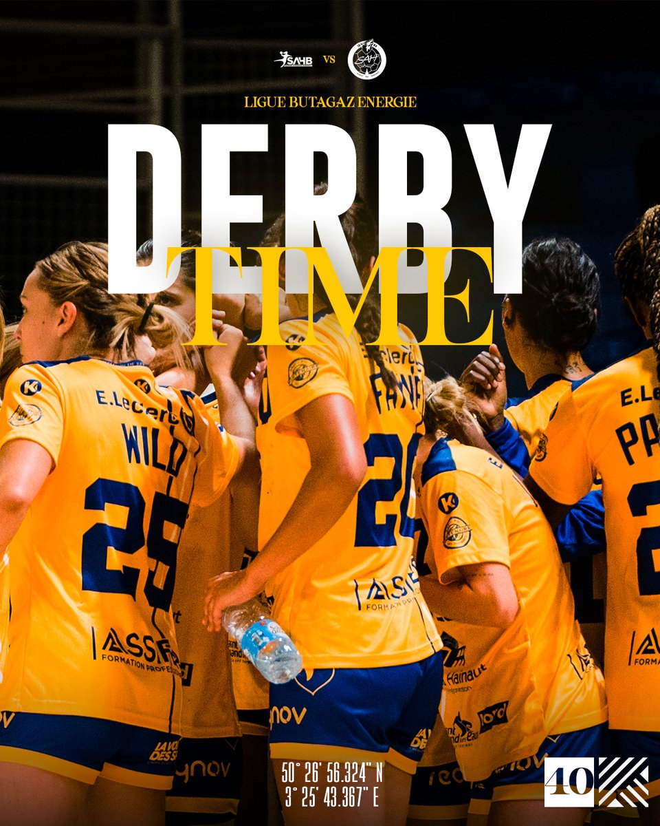 𝗗𝗘𝗥𝗕𝗬 𝗧𝗜𝗠𝗘

C'est parti pour ce premier Derby du nord en Ligue Butagaz Energie !

Allez les Louves ! 🐺🔥
#SAHPH #Louves