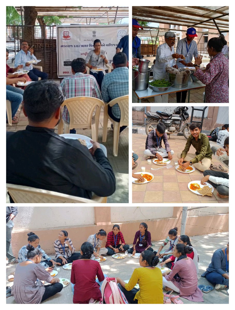NSSBDKACCG's tweet photo. One Day Camp organized by NSS Department of BHAKTRAJ DADA KHACHAR COLLEGE GADHADA under SVACHCHHTA HI SEVA.
@_NSSIndia @YASMinistry @nssmkbu @nssgujarat https://t.co/WV7A13XG9J