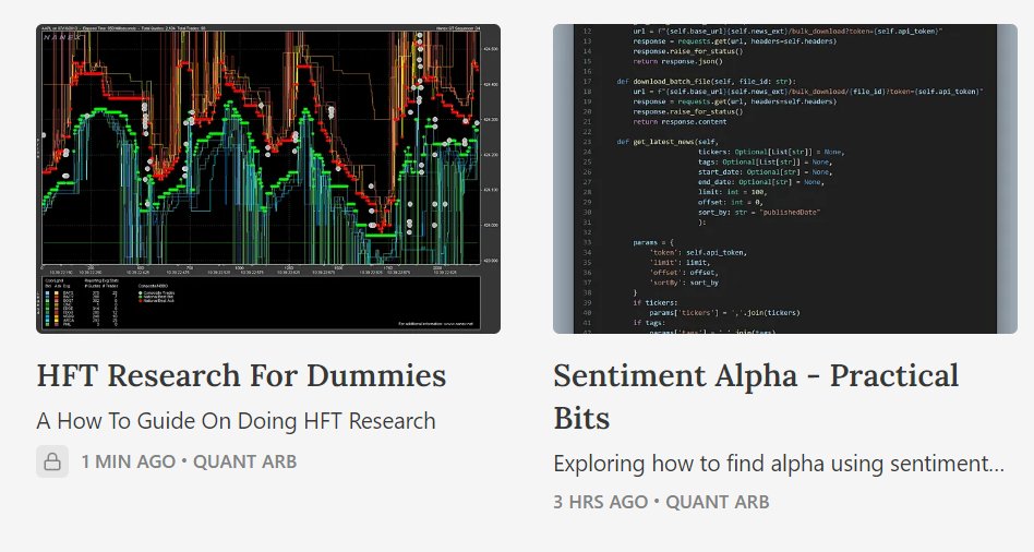 Two articles released in one day. Had these WIP for a while.