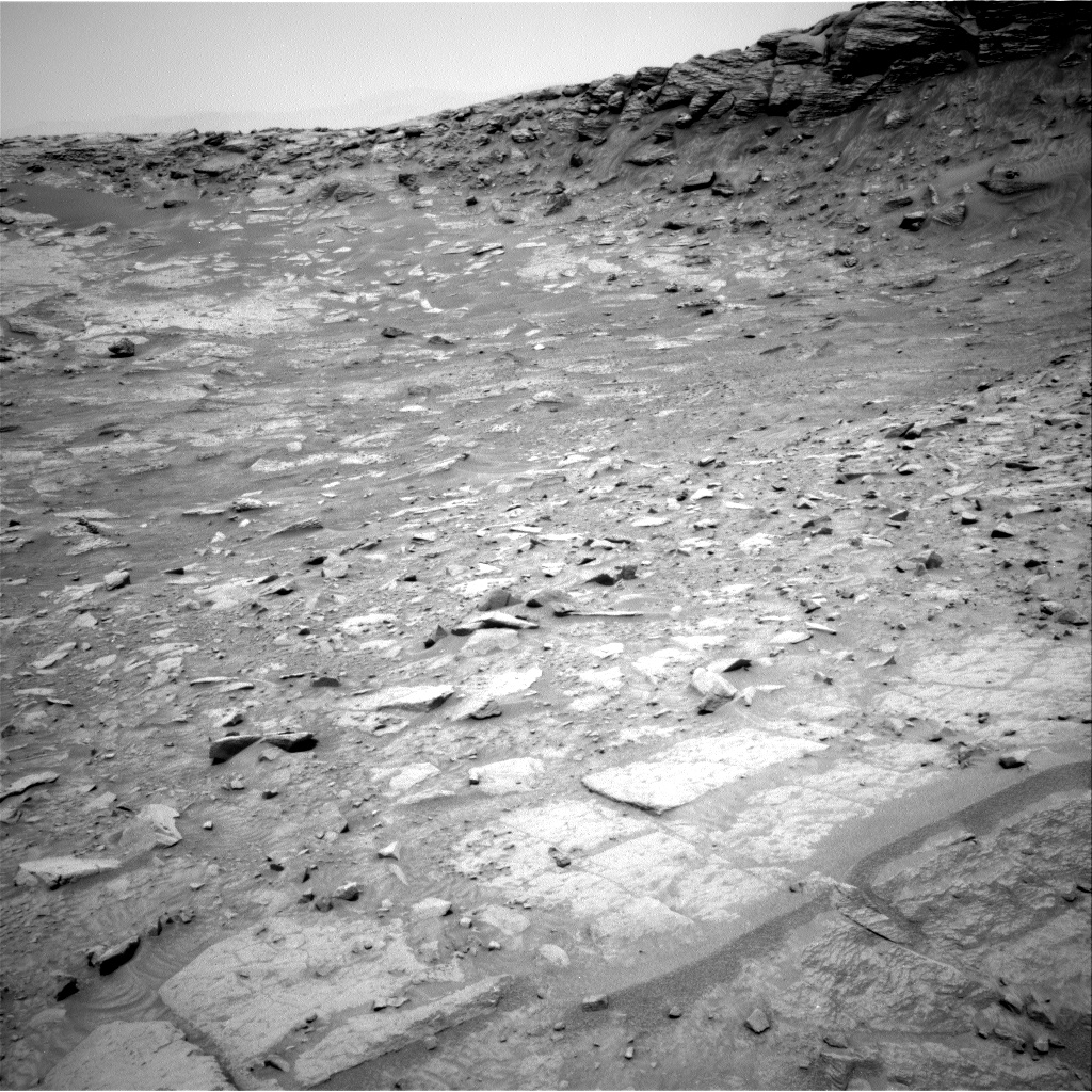 MarsMissionImgs's tweet photo. #CuriosityRover image taken on #Sol3645 at 12:31:57.408 PM with #Navcam #Mars #NASA #Space https://t.co/LI5YJA5JGK
