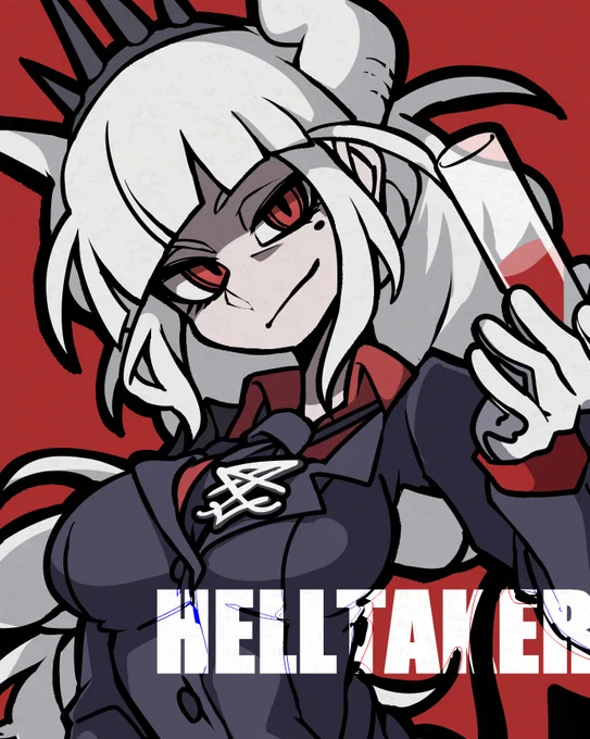 1日で3悪魔描けた 