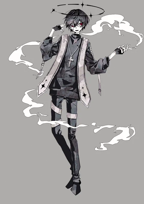 こちらの動画の立ち絵描かせて頂きました!