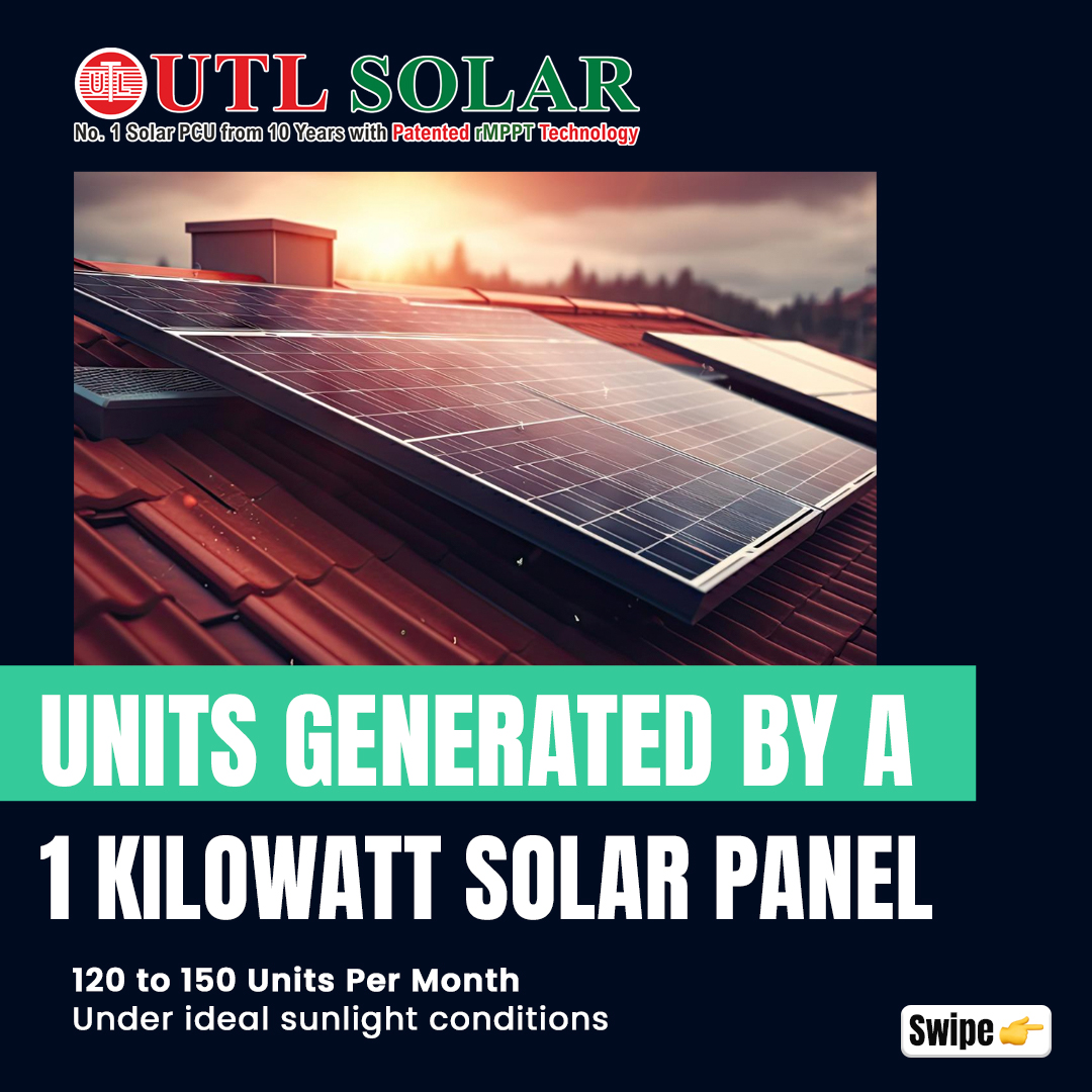 UTLsolar's tweet image. Selecting the Perfect kW Solar Panel System for your home is a crucial decision, but it doesn’t have to be difficult.
UTL Solar is here to simplify the process and guide you every step of the way.
*
*
*
*
*
*
*
#utlsolar #1kw #ongrid 
 #rooftopsolar #solarpanels #Amul #Samsung