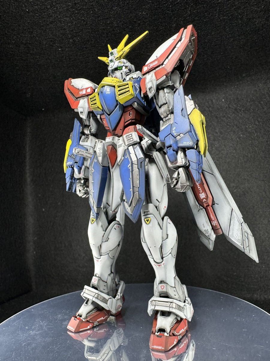 taroooo_017NJll's tweet photo. RGゴッドガンダム完成しました‼️
今自分にできることができたかなと😁
時間はかかったけど出来栄えは満足です✨

#ガンプラ
#ガンプラは自由だ
#ガンプラ好きと繋がりたい
#機動武闘伝Gガンダム
#ゴッドガンダム https://t.co/IF0vBusAqw