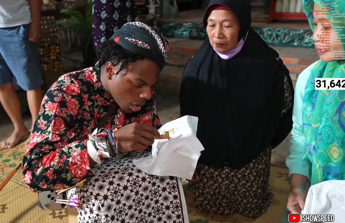 Yang nonton Speed itu dari seluruh dunia, diajarin ngebatik gini jadi promosi yang bagus buat Indonesia rek.. 🫵🏼😋