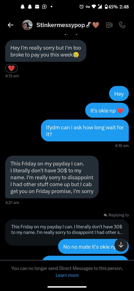 terrorpup4's tweet photo. Hey everyone 
This guy is blocked me i send him work and this guy didn't send me my rest money i have all proofs if anyone knows him please block them this guy is such a  rude person my $105 owe on this guy kindly 
@evenyawnpop  this guy please report them https://t.co/e20uJjpkN4