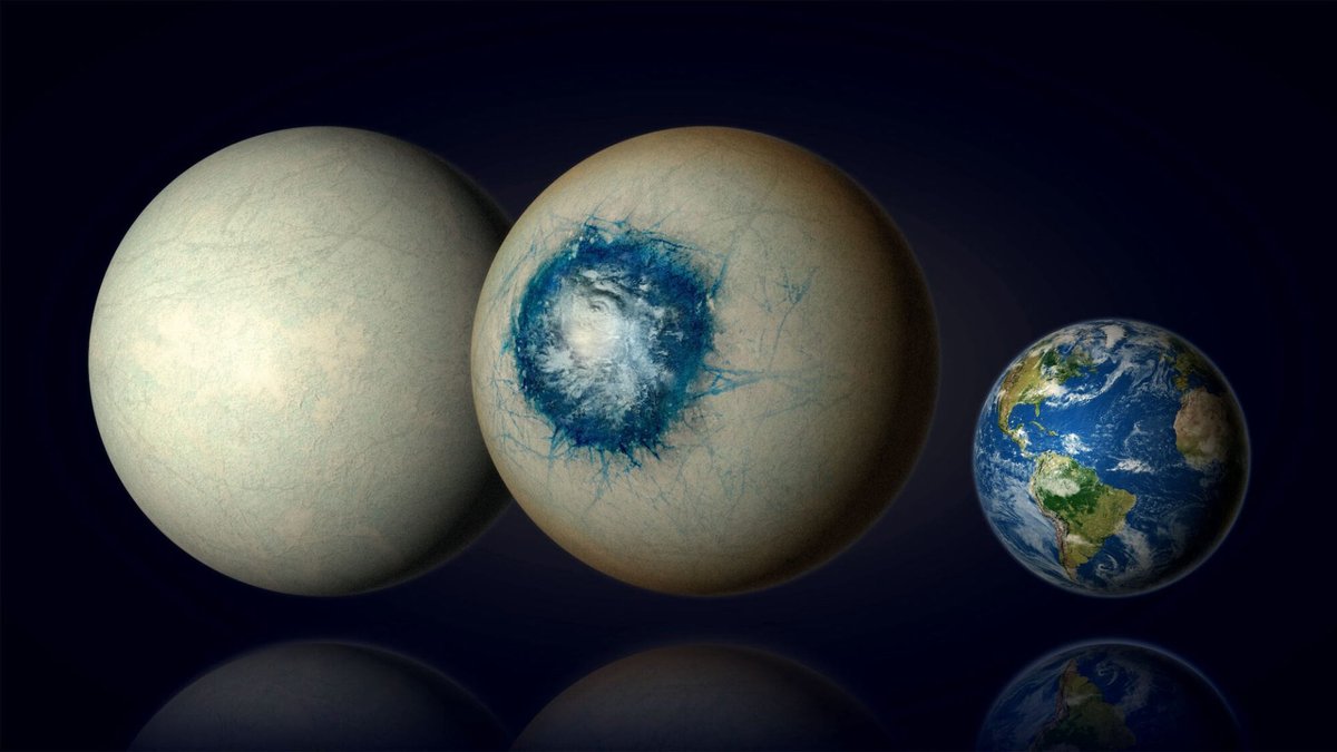LHS 1140b is a super-Earth tidally locked to its small, quiet red dwarf star, and thanks to recent JWST observations, we think it is a cold eyeball planet: frozen all over except for a liquid ocean directly facing the dim star.
sci.news/astronomy/habi…