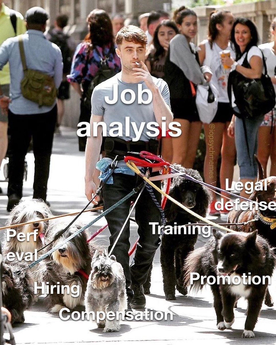 iopsychmemes's tweet photo. A good job analysis is the foundation for many important functions. Plus itโs fun to find out what other people do at work
#JobAnalysis #OHPsych #IOPsych #iopsychmemes #psychology #psychologymemes #psychmemes #APpsych (rerun) https://t.co/CNY5escYRF