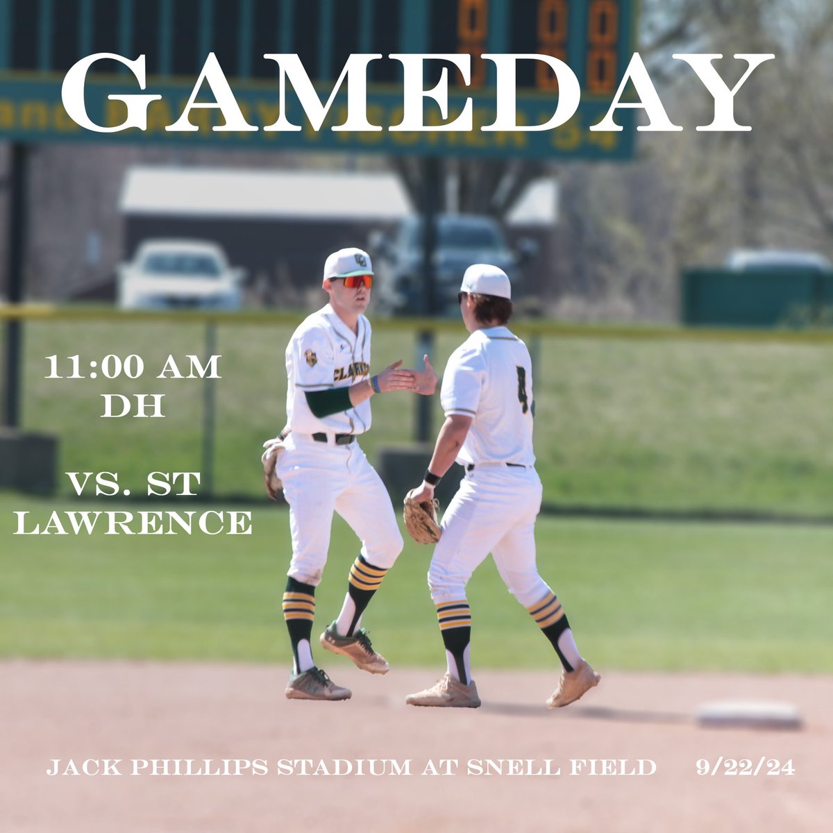 Clarkson Baseball tweet media