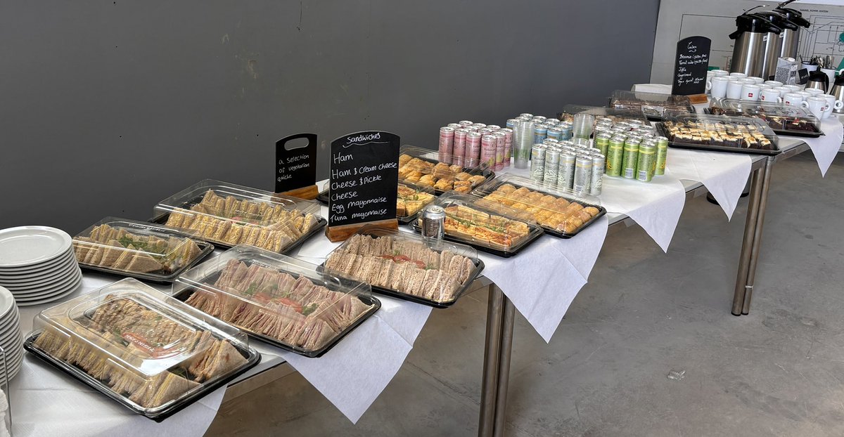 We really enjoyed our part in the reopening of @sserenewables Tummel Bridge power station yesterday.

Our wonderful cafe team put together a delicious spread! 🤩