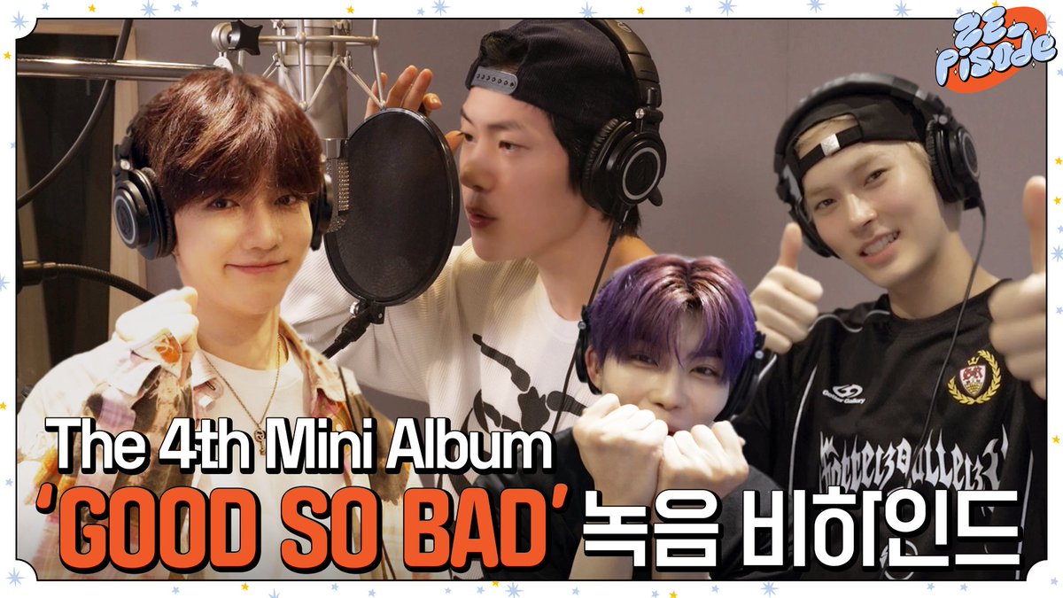 youtu.be/ob7RwDa3xWE | Take a peek at the recording of our 4th mini album's title track 'Good So Bad'. This song has quite a high pitch so we had to put in a lot of effort to make a song that everyone would like.