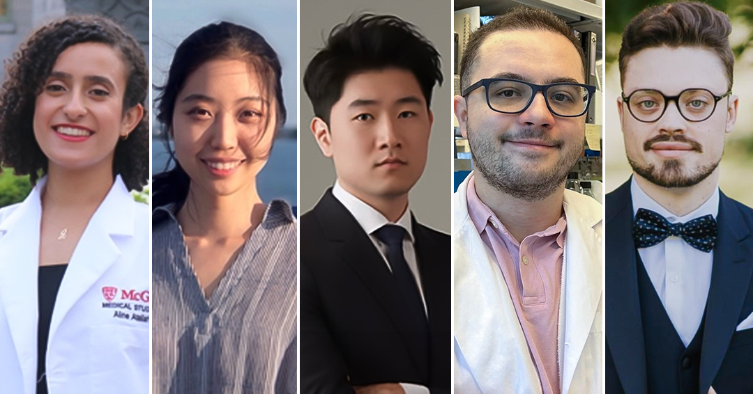 McGill Medicine and Health Sciences (@mcgillmed) on Twitter photo Congrats to our <a href="/McGill_MDPhD/">McGill MD-PhD Program</a> students who fared well with Vanier Scholarships again this year. Learn more about <a href="/AlineAtallah_/">Aline Atallah</a>, Judy Chen, Jae Hyun Byun, Tarek Taifour and Jamie Magrill and their research:
ow.ly/CZF350Ts886 <a href="/mcgillu/">McGill University</a> <a href="/CIHR_IRSC/">CIHR</a> Congrats to our <a href="/McGill_MDPhD/">McGill MD-PhD Program</a> students who fared well with Vanier Scholarships again this year. Learn more about <a href="/AlineAtallah_/">Aline Atallah</a>, Judy Chen, Jae Hyun Byun, Tarek Taifour and Jamie Magrill and their research:
ow.ly/CZF350Ts886 <a href="/mcgillu/">McGill University</a> <a href="/CIHR_IRSC/">CIHR</a>