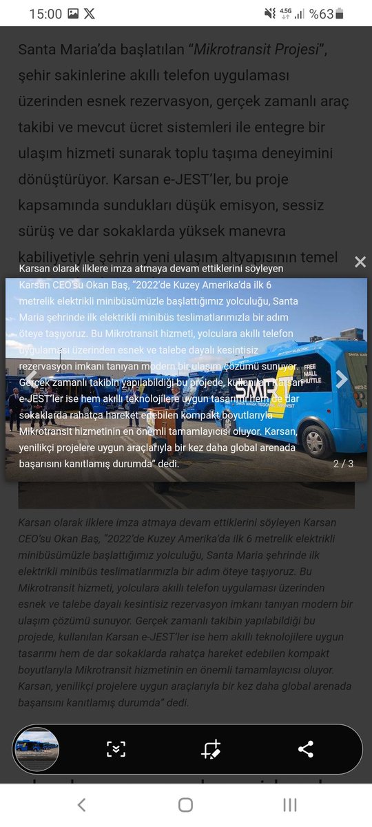 Hisse_PhD's tweet photo. #KARSN Santa Maria, Amerika'ya 14 adet #eJEST bizzat #OkanBaş'ın katılımıyla törenle teslim edildi...
Hayırlı olsun... Amerika pazarı bizim için çoook önemli. En büyük potansiyel burda👍 https://t.co/gOmlQMRzME