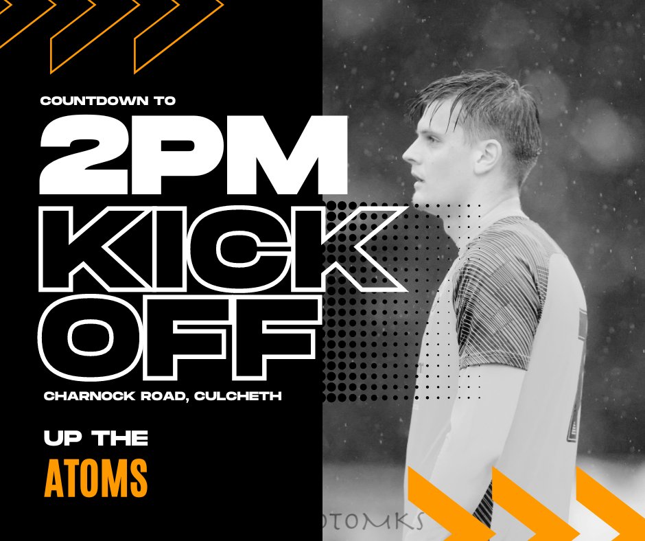 COUNTDOWN TO KICK OFF ⏱

1 hour till Kick off @Charnock Road. Where our first team welcome Wythenshawe Reserves.

Looking for your weekend football fix?

Should be a great contest... The bar is open 🍻 .. get down and support the lads🙌

#UpTheAtoms
⚛️