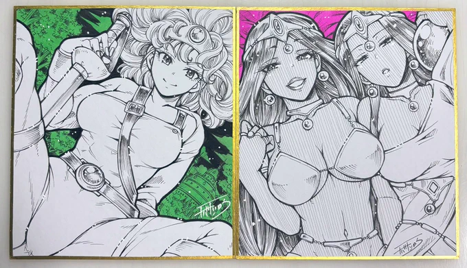 DQ4ミニ色紙 